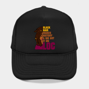 Locs Black History Month Hat