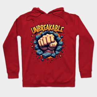 Unbreakable Fist: Power & Strength Hoodie