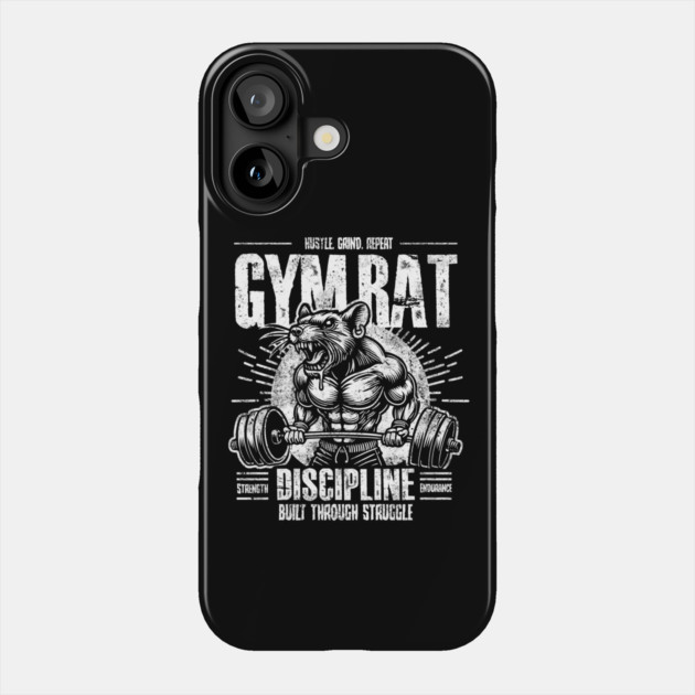 GYM RAT Phone Case by artslaves