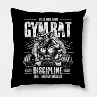GYM RAT Pillow