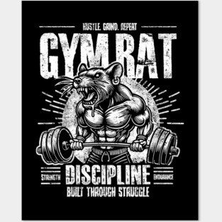 GYM RAT Posters and Art