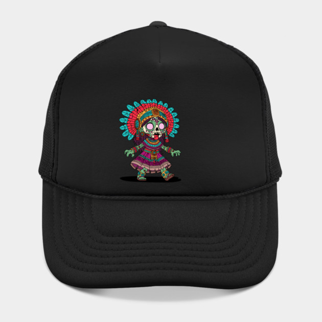 Cute Aztec Zombie by H. R. Sinclair