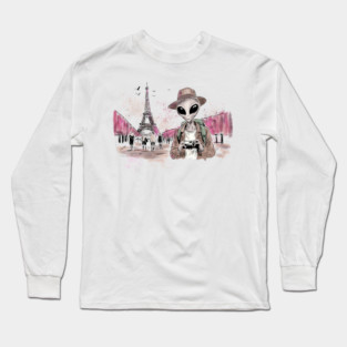 Alien Touring Paris Long Sleeve T-Shirt
