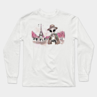 Alien Touring Paris Long Sleeve T-Shirt