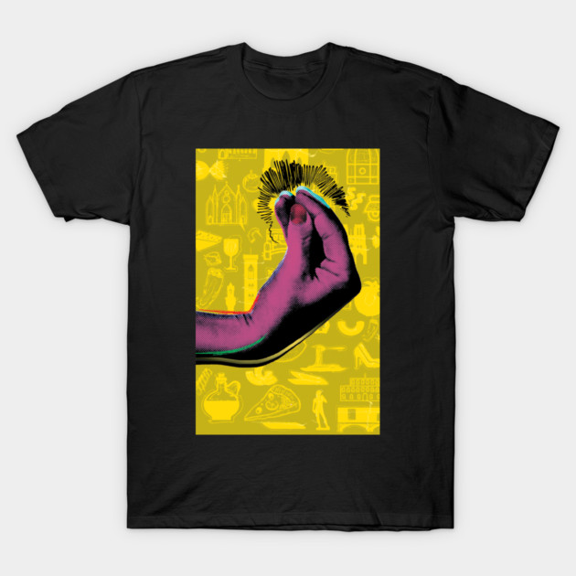 Italian Gesture T-Shirt by Laura Contarino