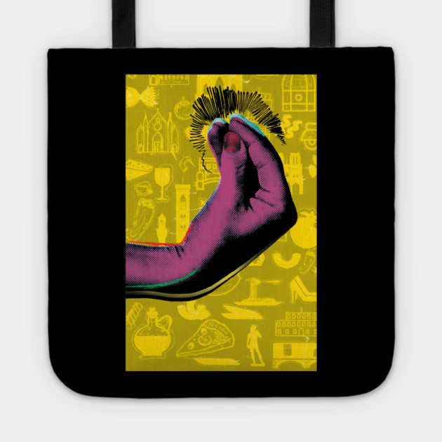Italian Gesture Tote by Laura Contarino