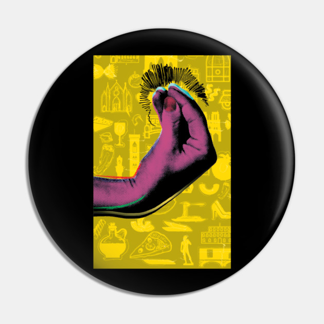 Italian Gesture Pin by Laura Contarino
