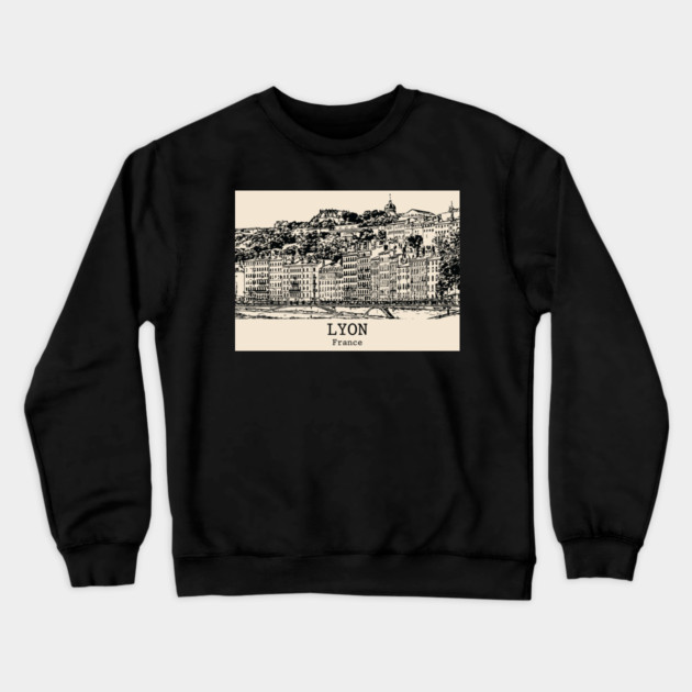 Lyon - France Crewneck Sweatshirt by Lakeric