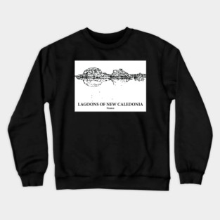 Lagoons of New Caledonia - France Crewneck Sweatshirt