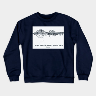 Lagoons of New Caledonia - France Crewneck Sweatshirt