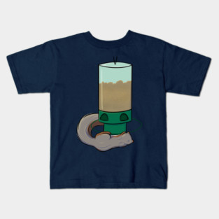 Fox Squirrel on a Whirl Kids T-Shirt