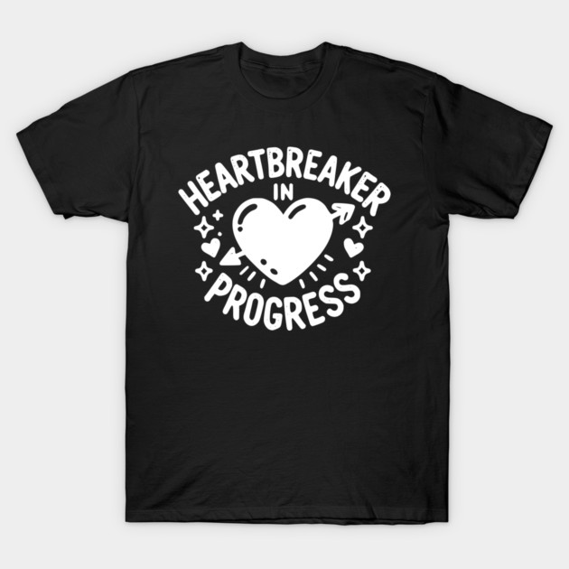 Heartbreaker in Progress T-Shirt by Frank Ring
