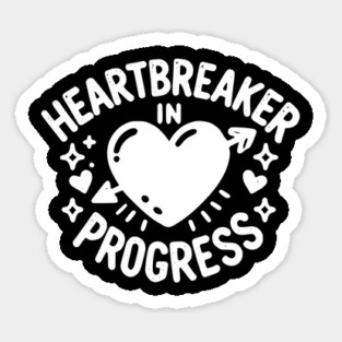 Heartbreaker in Progress Sticker