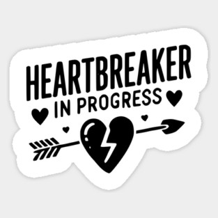 Heartbreaker in Progress Sticker