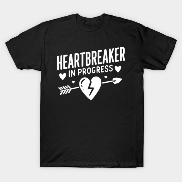 Heartbreaker in Progress T-Shirt by Frank Ring