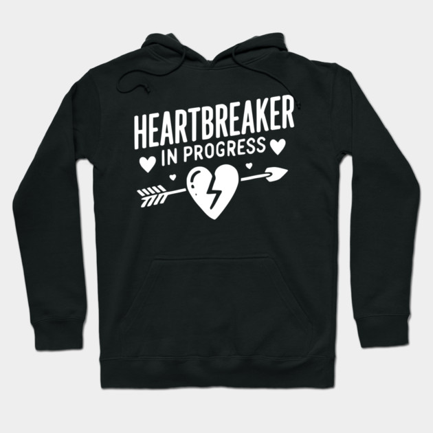 Heartbreaker in Progress Hoodie by Frank Ring
