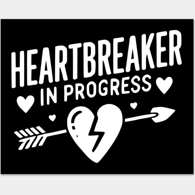 Heartbreaker in Progress Wall Art by Frank Ring