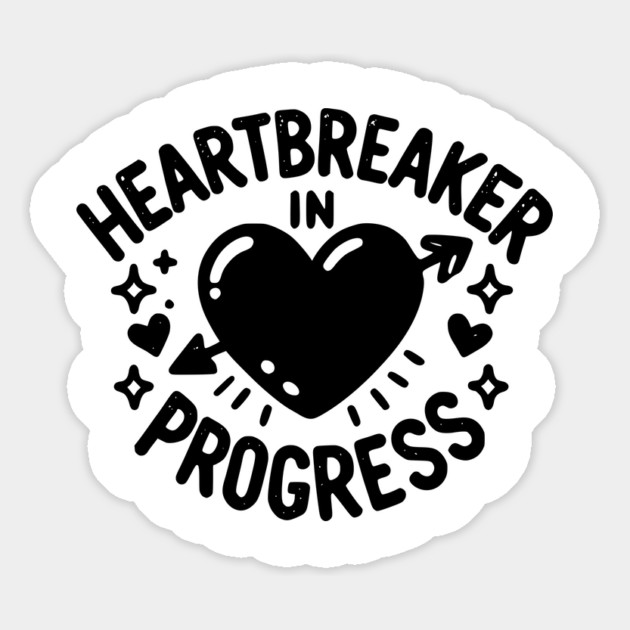 Heartbreaker in Progress Magnet by Frank Ring