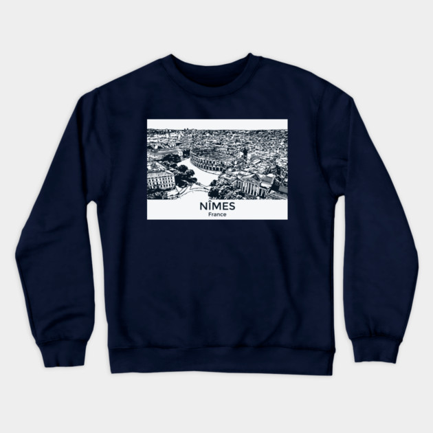 Nîmes - France Crewneck Sweatshirt by Lakeric