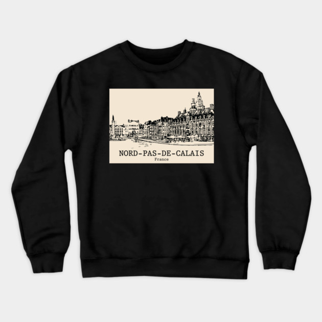 Nord-Pas-de-Calais - France Crewneck Sweatshirt by Lakeric