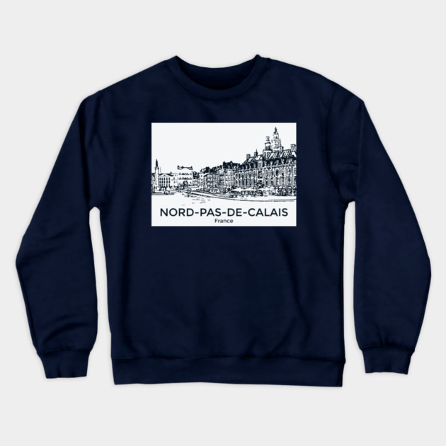 Nord-Pas-de-Calais - France Crewneck Sweatshirt by Lakeric