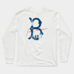 Jackie Robinson - Dodgers Long Sleeve T-Shirt