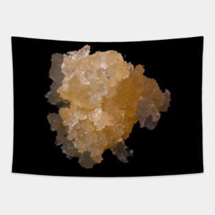 Papaya Burst Dab - Weed Design Tapestry