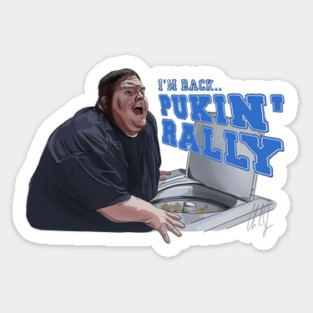 Varsity Blues: Pukin' Rally Sticker