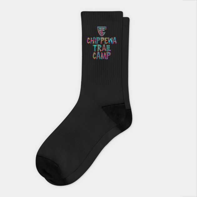 CTC Chippewa Trail Camp For Girls Socks by Luxinda
