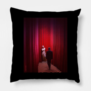 Coop in the Black Lodge Pillow