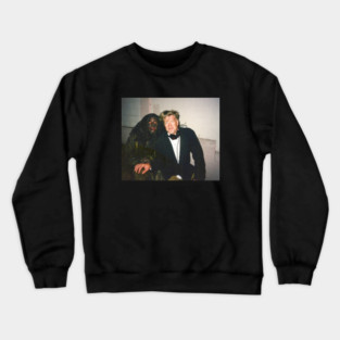 David Lynch with the Bum from Mulholland Drive Crewneck Sweatshirt