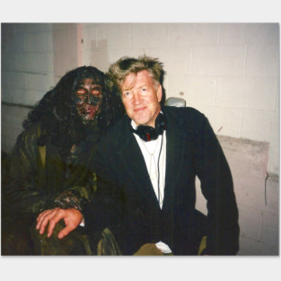 David Lynch with the Bum from Mulholland Drive Posters and Art