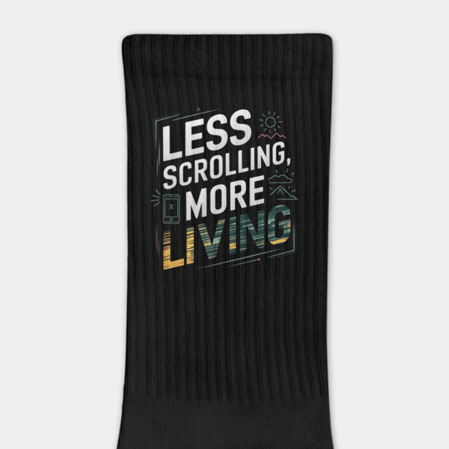 Less Scrolling, More Living by Mara Bun