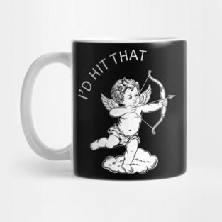 I'd Hit That Cupid Playful Romance Love Pun Mug