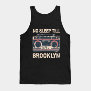 No Sleep Boombox Vintage Tank Top