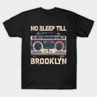 No Sleep Boombox Vintage T-Shirt