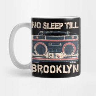 No Sleep Boombox Vintage Mug