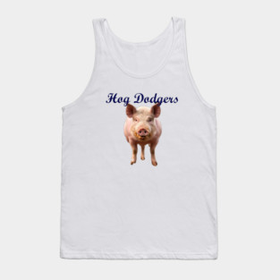 Hog Dodgers Design Tank Top