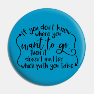 Alice in Wonderland Pin