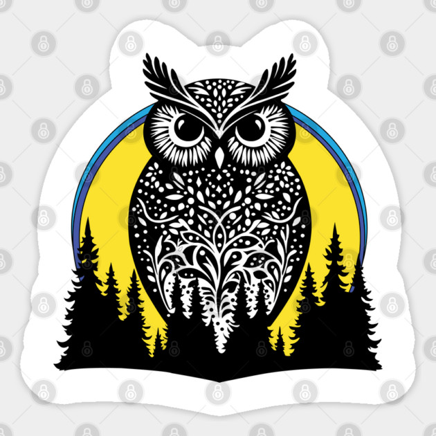Owl Sticker by DickinsonDesign