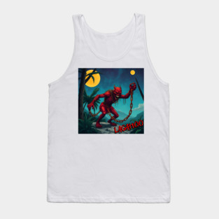 LAGAHOO / LOUP GAROU – FULL COLOUR – FETERS AND LIMERS – CARIBBEAN FOLKLORE EVENT DJ GEAR Tank Top