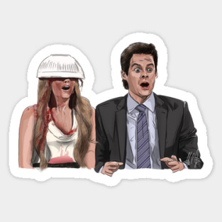 SNL: Hollywood Dish w/ Scarlett Johansson Sticker