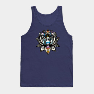 lotus flower Tank Top