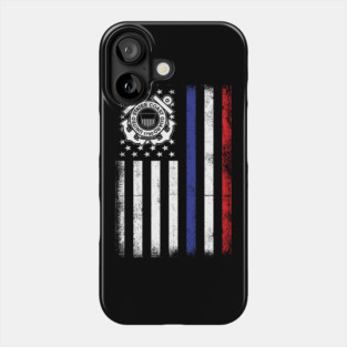 Coast Guard Flag Proud US Coast Guard Gift Phone Case
