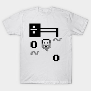 Moody Dwarf Fortress Brewer (Black) T-Shirt