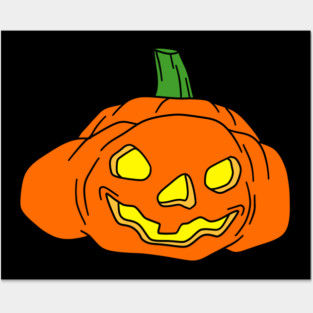 Jack O' Lantern Posters and Art