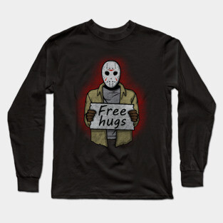 Free Hugs (Jason Voorhees) Long Sleeve T-Shirt
