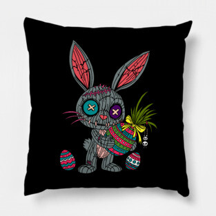 Voodoo Easter Bunny Pillow