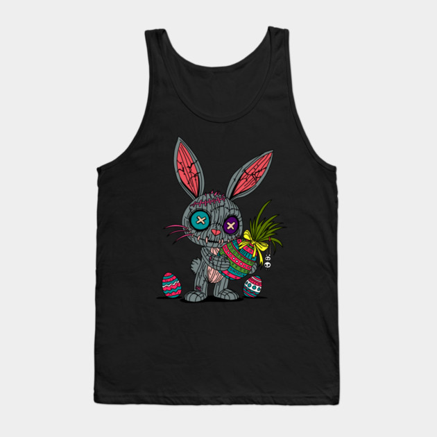 Voodoo Easter Bunny Tank Top by H. R. Sinclair