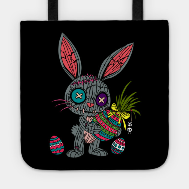 Voodoo Easter Bunny Tote by H. R. Sinclair